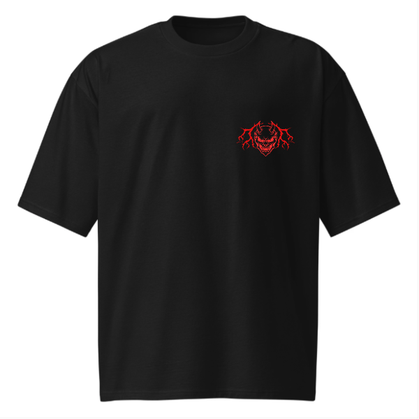 Zombie Printed Oversized Tshirt