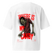 Zombie Printed Oversized Tshirt